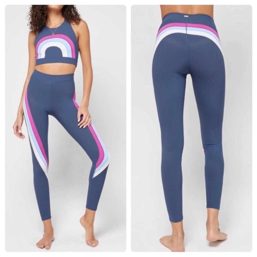 NWOT L*Space Chasing Rainbows Legging Sz S